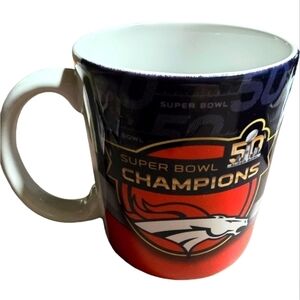 Denver Broncos Super Bowl Champions Mug 10oz New No Tags!